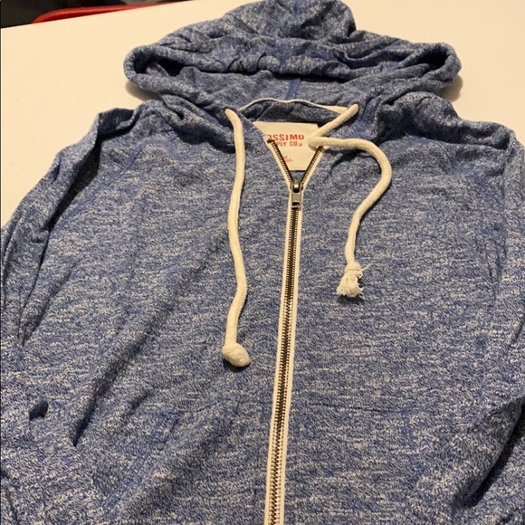 Missimo Supply Co xs blue zip up hoodie - Picture 1 of 3